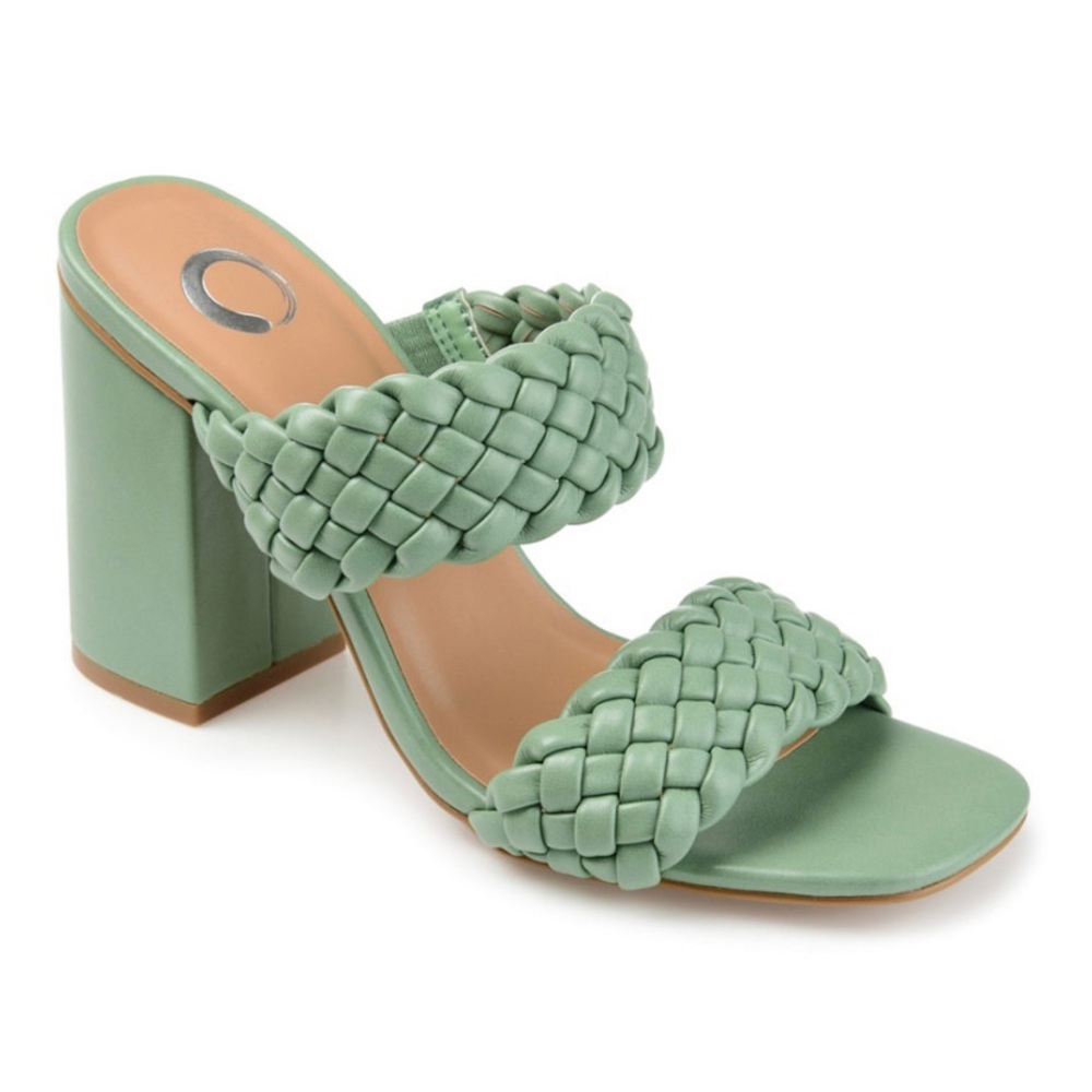 NWOT Journee Collection Melissa Woven Sandals